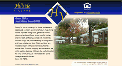 Desktop Screenshot of hillsidevillagenj.com